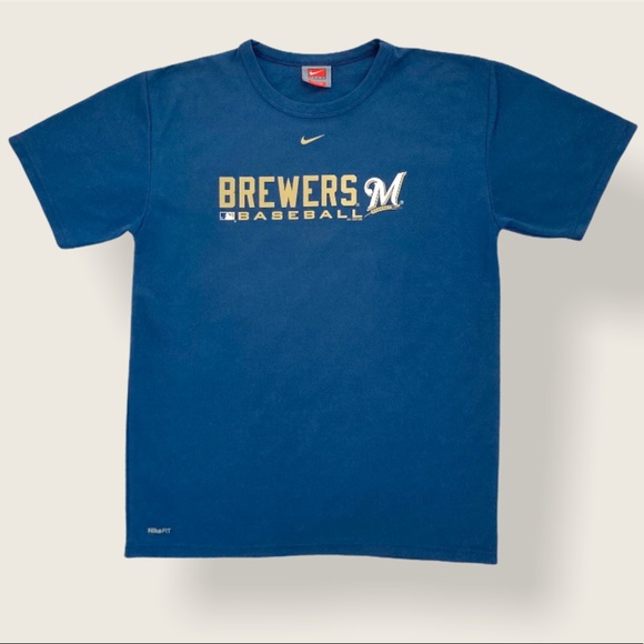 Nike Tops - 2000s Nike x Brewers Tee